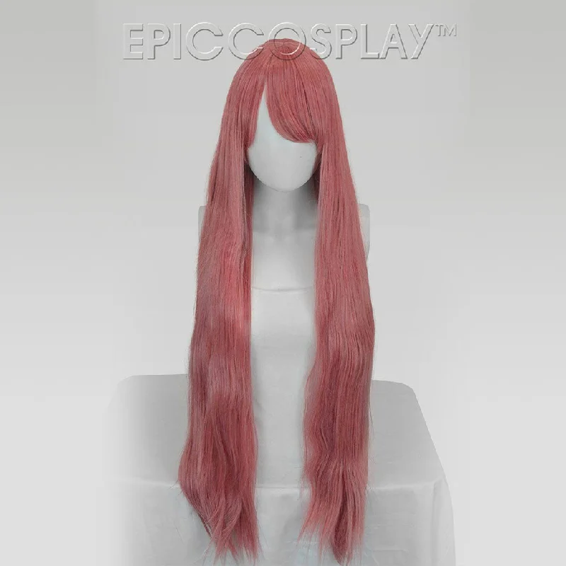 Long - length wig with a wispy fringe for a soft and feminine look Persephone - Princess Dark Pink Mix Wig Long - length wig with a wispy fringe for a soft and feminine look Persephone - Princess Dark Pink Mix Wig