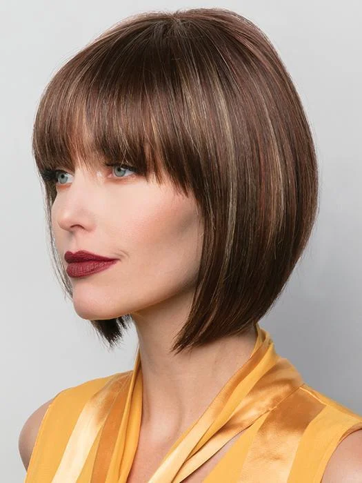 Monofilament - cap short wig for a breathable and natural - looking scalp Tori | Short Synthetic Wig (Basic Cap)