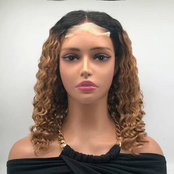 Bob Wigs for Business Professionals Wavy Bob Wigs for a Casual Vibe Aligrace Hair 4X4 Lace Closure Deep Wave Bob Wigs Bob Wigs for Business Professionals Wavy Bob Wigs for a Casual Vibe Aligrace Hair 4X4 Lace Closure Deep Wave Bob Wigs