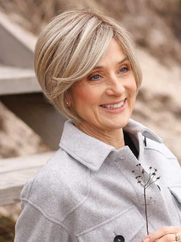 Bob Wigs for Beach Vacations​ Bob Wigs for Pilates​ Gardenia wig - Sentoo Lotus Collection