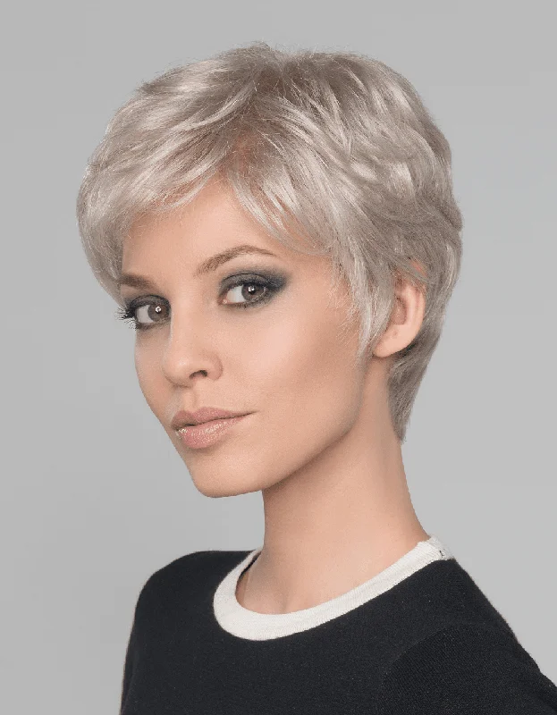 Short Bob Wigs for Thick Hair​ Light Mono Wig by Ellen Wille