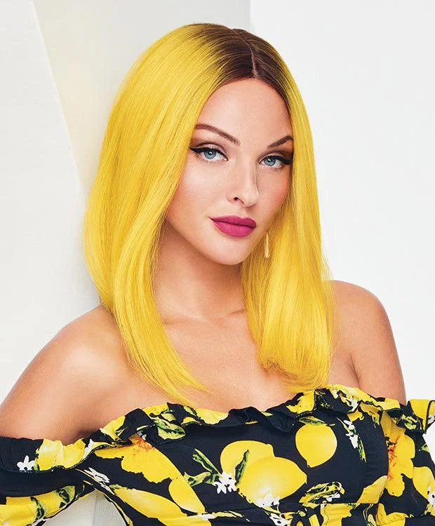 Medium - length wig with a pre - plucked hairline for a more natural look It'S Always Sunny Wig by Hairdo | Synthetic (Wefted) Medium - length wig with a pre - plucked hairline for a more natural look It'S Always Sunny Wig by Hairdo | Synthetic (Wefted)