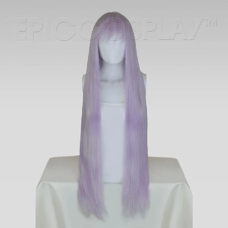 Synthetic long - length wig with a natural - looking texture Persephone - Ice Purple Wig