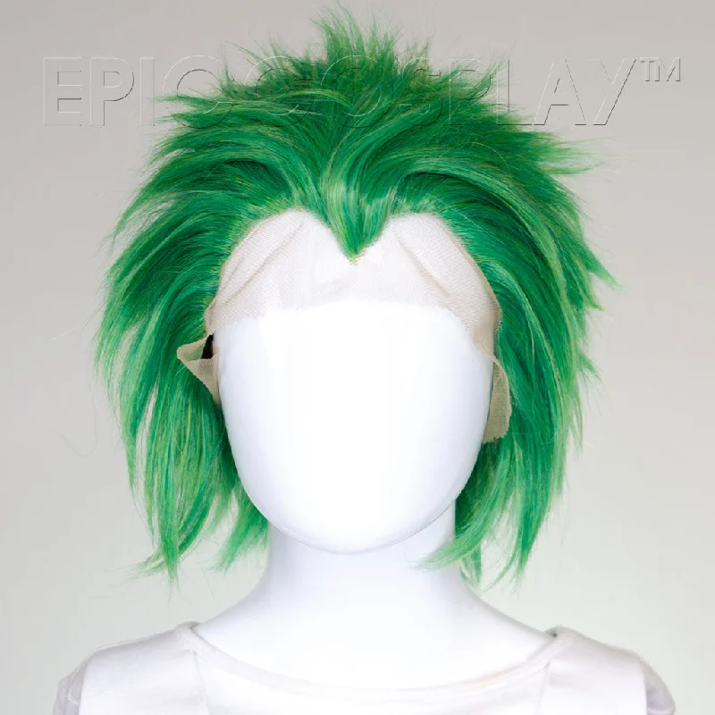 Short wig for daily office wear with a professional look Hades v2 - Clover Green Wig S