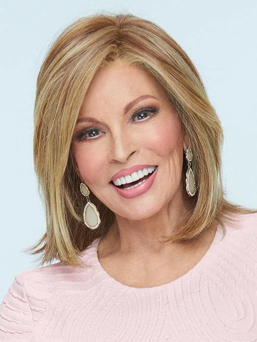 Remy Human Hair Bob Wigs for Superior Quality​ Bob Wigs for Cancer Patients (Chemotherapy Wigs)​ Big Time | HF Synthetic Lace Front Wig (Mono Top)