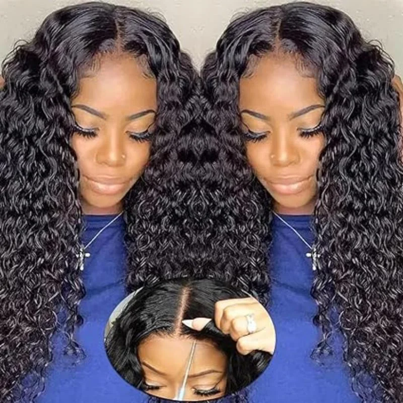 Wavy Wigs with Straight Across Bangs Wavy Wigs with Adjustable Combs for a Custom Fit 24inch 200% density thick and full Water Wave Lace Front Wigs Human Hair 13x4 Glueless Lace Frontal Wigs Pre Plucked with Baby Hair Curly Human Hair wigs for Women Wavy Wigs with Straight Across Bangs Wavy Wigs with Adjustable Combs for a Custom Fit 24inch 200% density thick and full Water Wave Lace Front Wigs Human Hair 13x4 Glueless Lace Frontal Wigs Pre Plucked with Baby Hair Curly Human Hair wigs for Women
