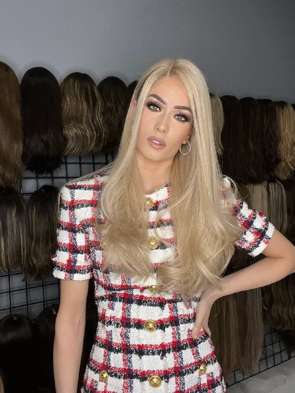  New fashion Ice blond Wig
