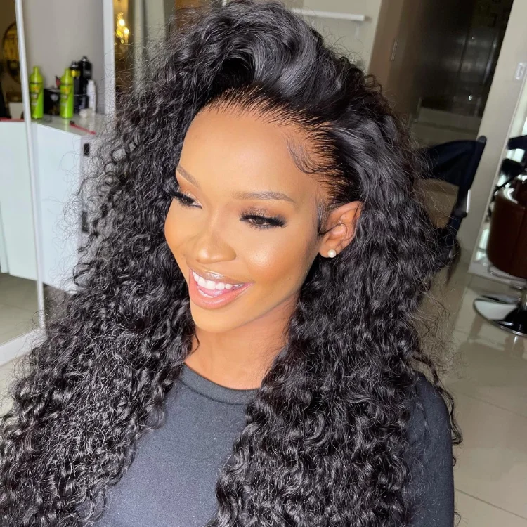 Wavy Wigs for Running​ Worth | Water Wave Glueless 13x4 Frontal Lace Wig