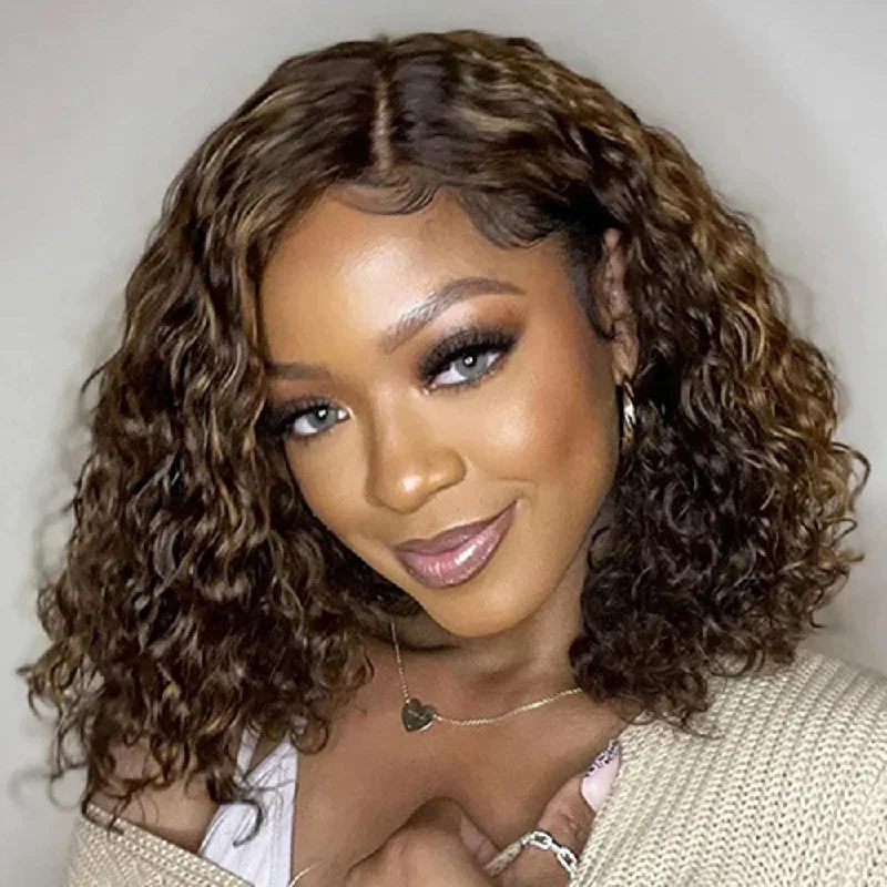 Bob Wigs for Shopping Trips BEEOS Ombre Color Wave Bob SKINLIKE Real HD Lace Frontal Wig ZH14 Bob Wigs for Shopping Trips BEEOS Ombre Color Wave Bob SKINLIKE Real HD Lace Frontal Wig ZH14