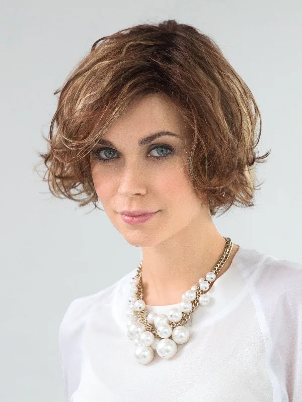 Curly wig with a 220 - density for an extra - full appearance Movie Star wig - Ellen Wille Perucci Collection