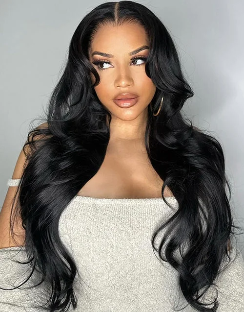 Wavy Wigs for Office Settings Curtain Bangs 7x5 Lace Loose Wavy Human Hair Wig Glueless Wig Trendy Style Wavy Wigs for Office Settings Curtain Bangs 7x5 Lace Loose Wavy Human Hair Wig Glueless Wig Trendy Style