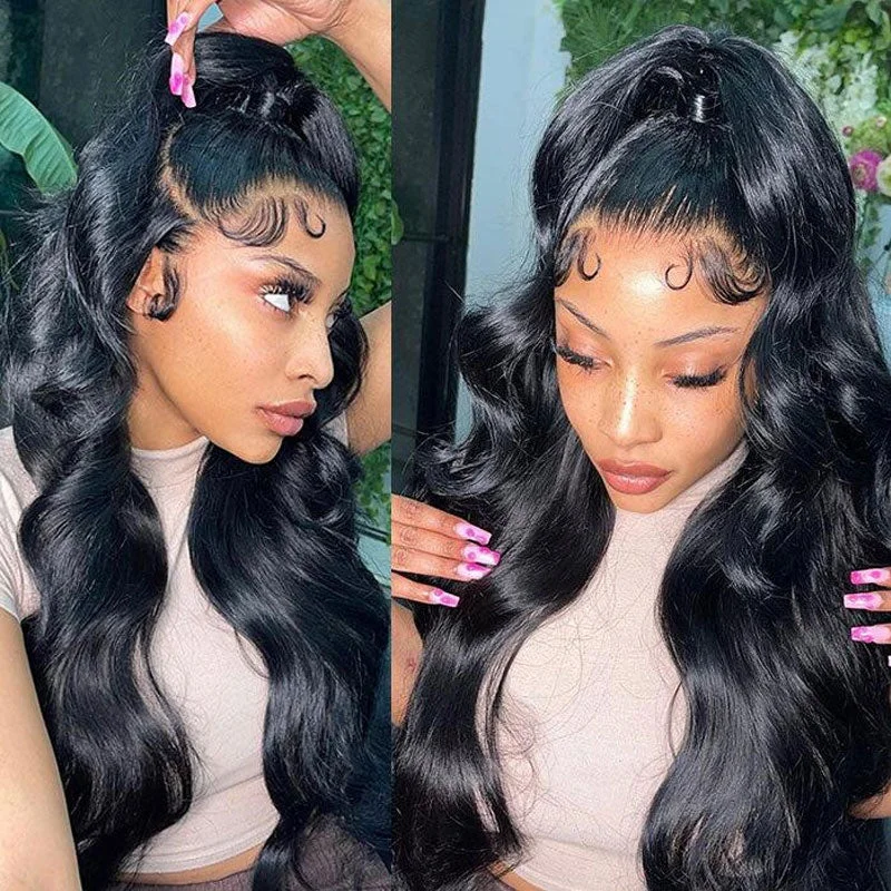 Wavy Wigs for Water Sports Invisi-Drawstring 360 Lace Frontal Wig Bleached Knots Body Wave Human Hair Glueless Wigs Wavy Wigs for Water Sports Invisi-Drawstring 360 Lace Frontal Wig Bleached Knots Body Wave Human Hair Glueless Wigs
