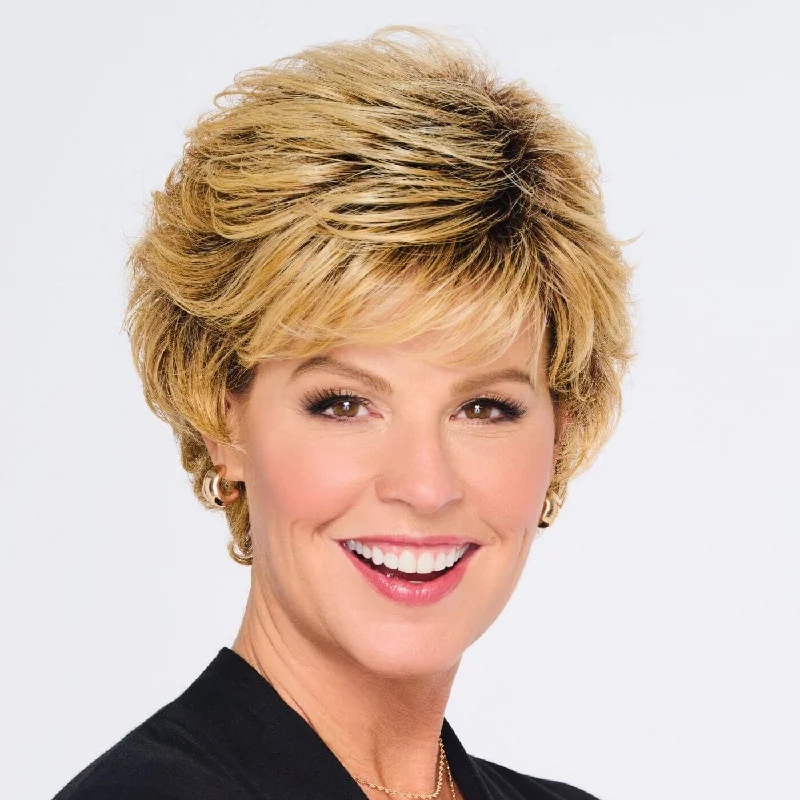  Swept Back Short Curl Wig By Hairdo