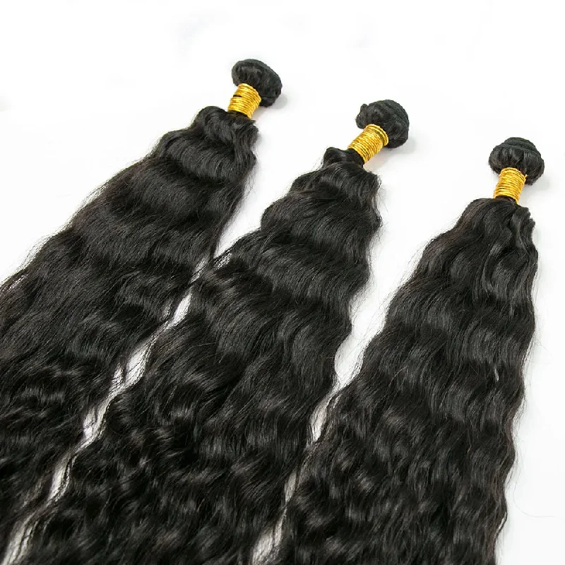 Wet and Wavy Weft Bundle Human Hair